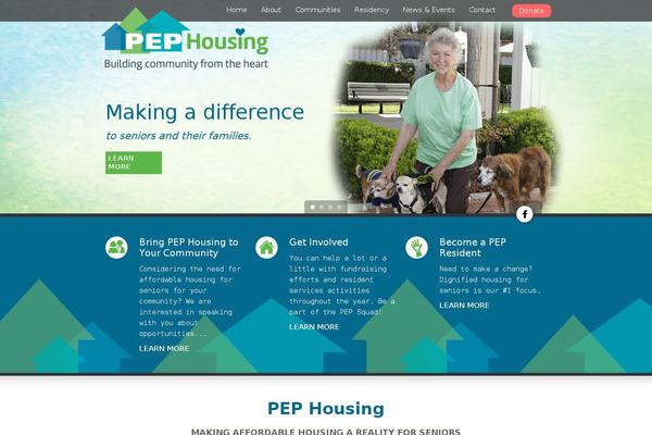 Enfold theme site design template sample