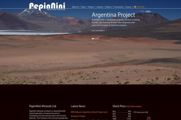 Site using All-In-One Cufon plugin