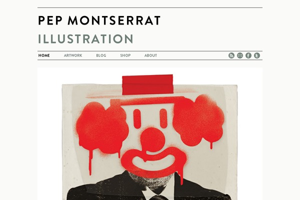 Pep theme site design template sample