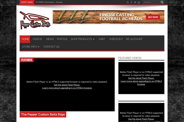 Jarida theme site design template sample