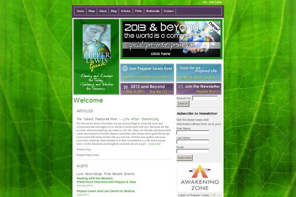 Annotum Base theme site design template sample