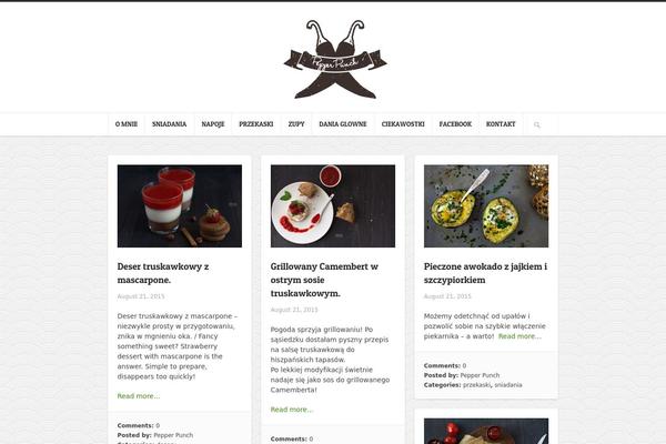 Hoarder theme site design template sample