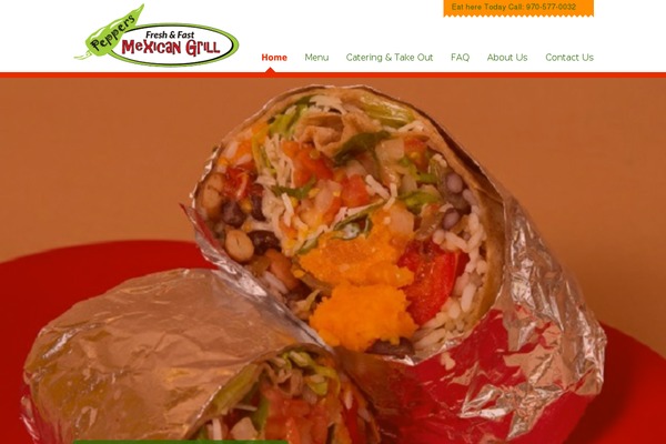 Dine & Drink theme site design template sample