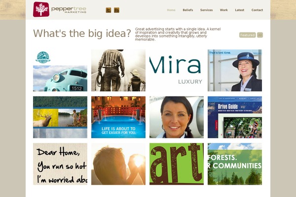 Sandbox theme site design template sample