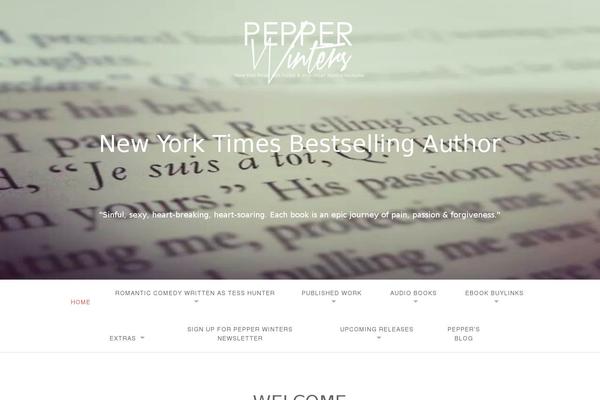 Gateway theme site design template sample