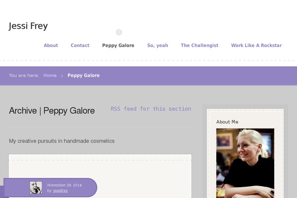 peppygalore.com site used Stitched