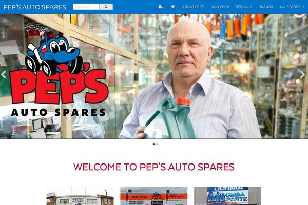 peps.com.au site used Peps