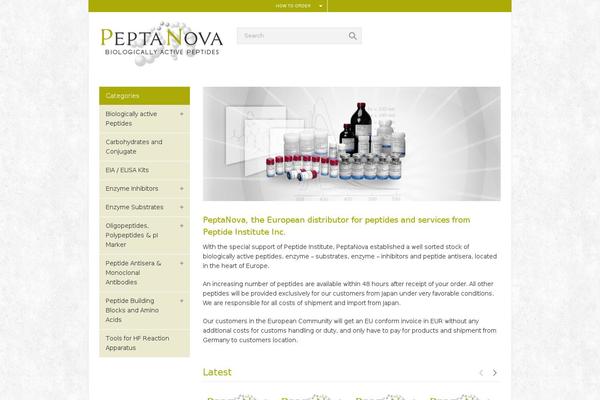 peptanova.de site used Creattica-premium