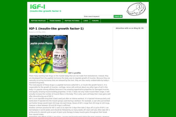 Gazette theme site design template sample
