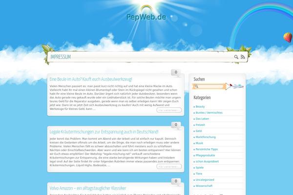 pepweb.de site used Cloudy-blue-sky