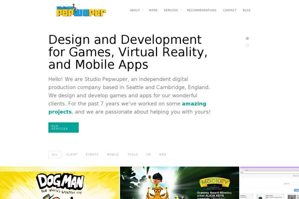 Site using The Social Links plugin