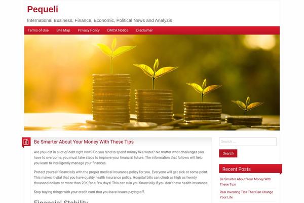 Betterfinance theme site design template sample