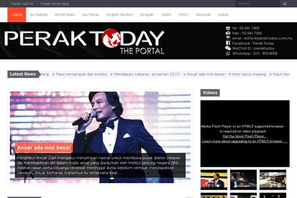 Warta theme site design template sample