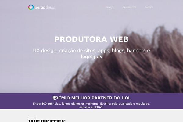 Divi Child theme site design template sample
