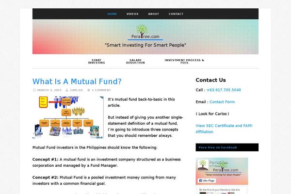 peratree.com site used Pera-tree-pro