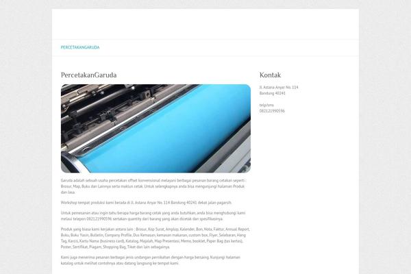 Attitude theme site design template sample