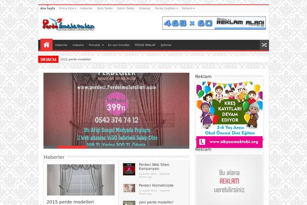 Sahifa theme site design template sample