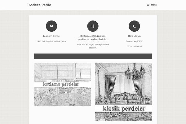 Influence theme site design template sample