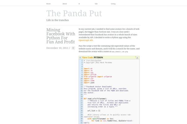 Wu Wei theme site design template sample