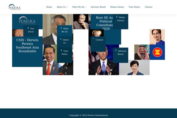 Businext theme site design template sample