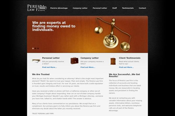 Quantum theme site design template sample