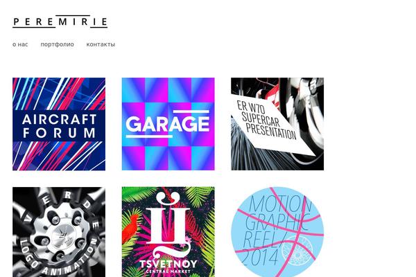 Gridly theme site design template sample