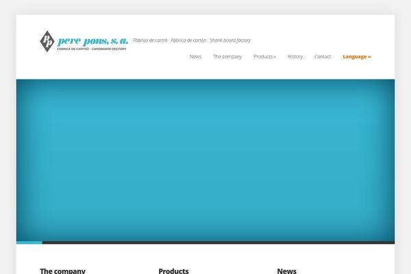 Foxy theme site design template sample