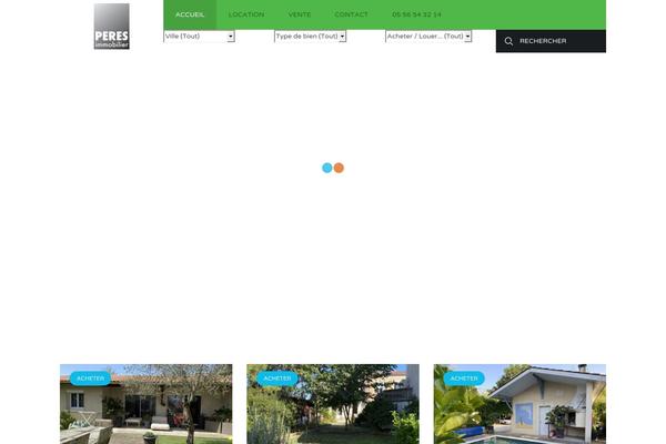 Site using Inspiry-real-estate plugin