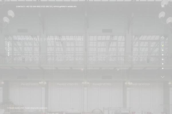 Bauhaus theme site design template sample