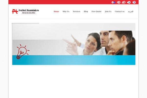 Circleflip theme site design template sample