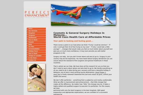 Harvest theme site design template sample
