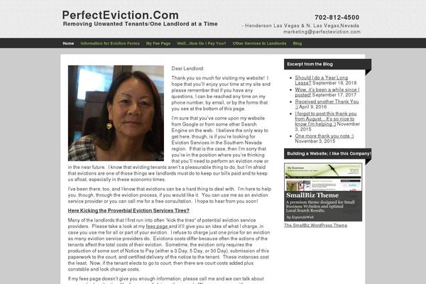 Smallbiz Dynamic theme site design template sample