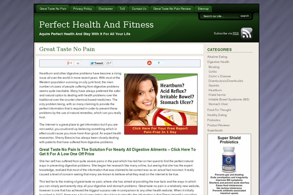 Flexibility 2 theme site design template sample