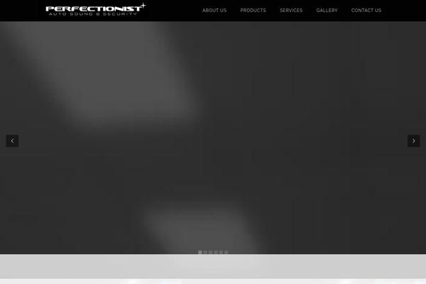 Parallax Pro theme site design template sample