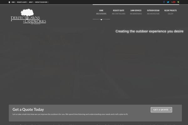 Yalin theme site design template sample