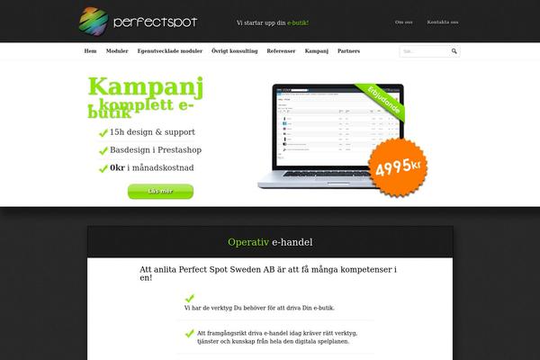 Shell Lite theme site design template sample