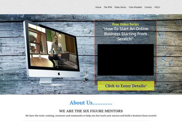 Luxe theme site design template sample