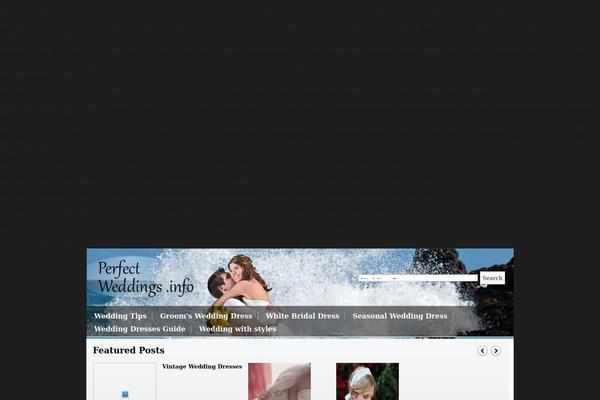 Magazinum theme site design template sample