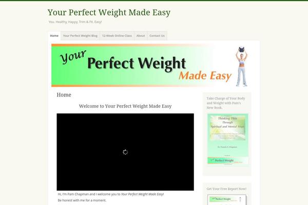Misty Lake theme site design template sample