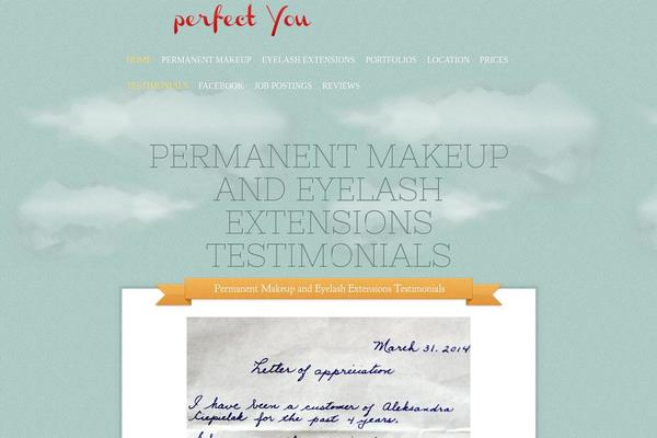 Sky theme site design template sample