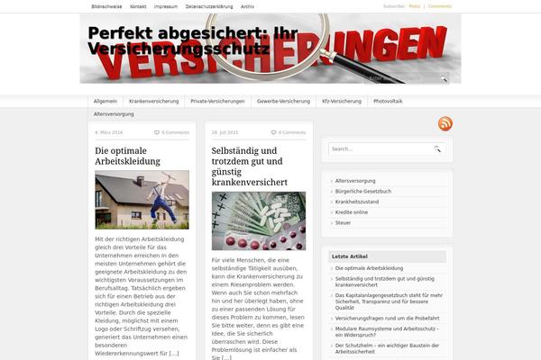 Fresh News theme site design template sample