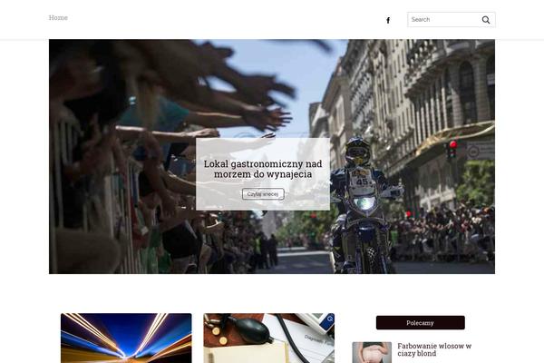 Soledad theme site design template sample