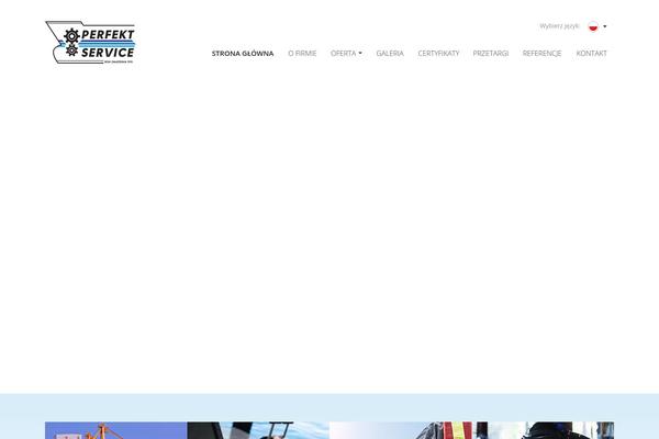perfektservice.pl site used Perfektservice