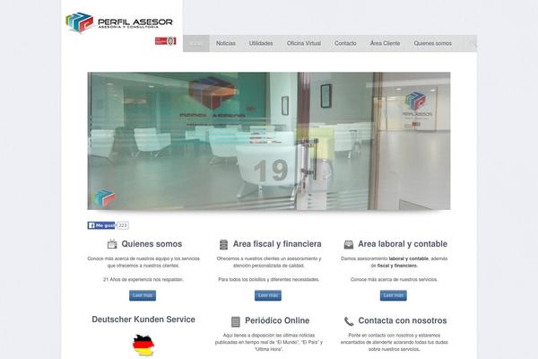 Site using 3D Tag Cloud plugin