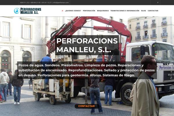 Osmosis theme site design template sample