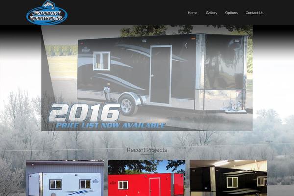 Pinnacle theme site design template sample