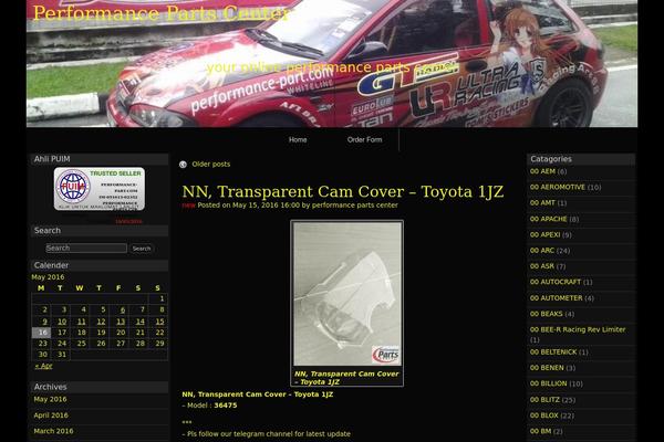 Deli theme site design template sample