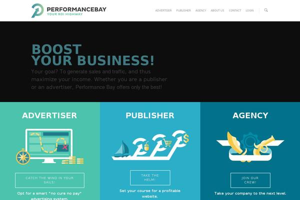 Salient theme site design template sample