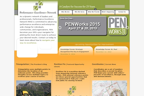 Pen theme site design template sample