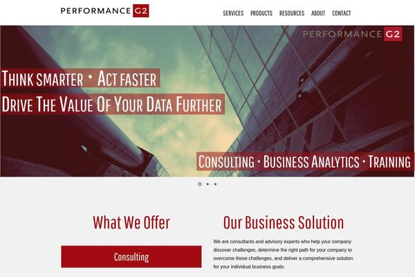 performanceg2.com site used Pg2